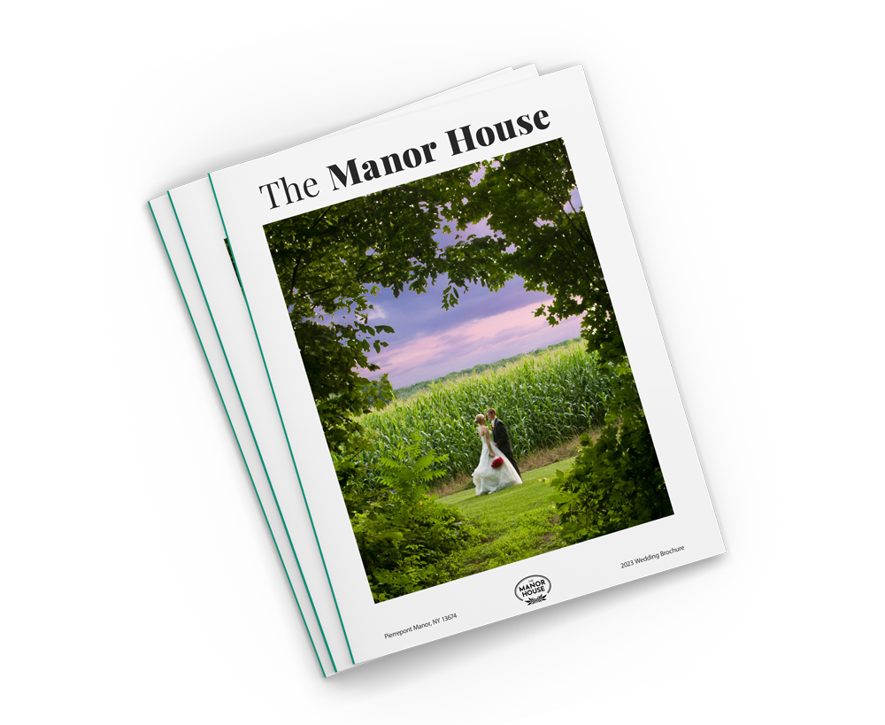 upstate new york wedding venue brochure -manor house